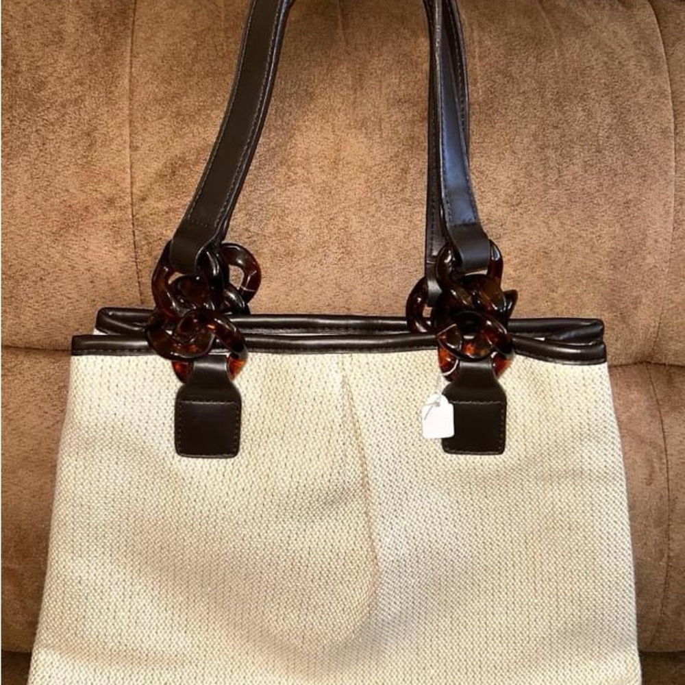 Old Navy Brand Cream Colored Handbag